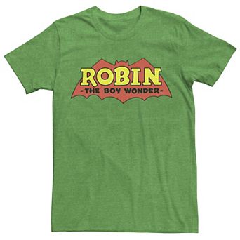 Mens DC Comics Robin The Boy Wonder Classic Logo Tee