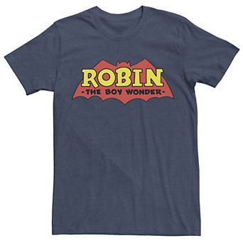 Mens DC Comics Robin The Boy Wonder Classic Logo Tee