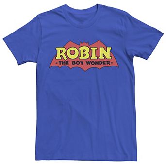 Mens DC Comics Robin The Boy Wonder Classic Logo Tee