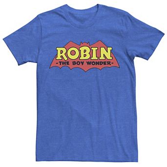 Mens DC Comics Robin The Boy Wonder Classic Logo Tee
