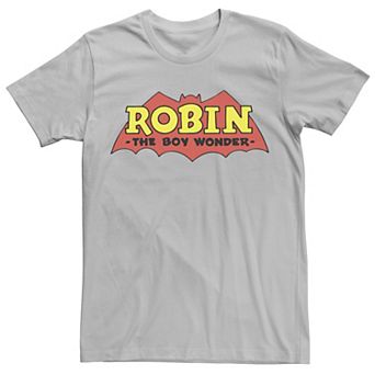 Mens DC Comics Robin The Boy Wonder Classic Logo Tee