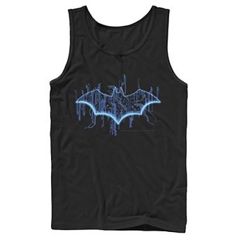 Men's DC Comics Batman Digital Classic Logo Tank Top