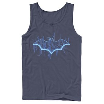 Men's DC Comics Batman Digital Classic Logo Tank Top