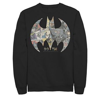 Men's DC Comics Batman Comic Cover Logo Sweatshirt