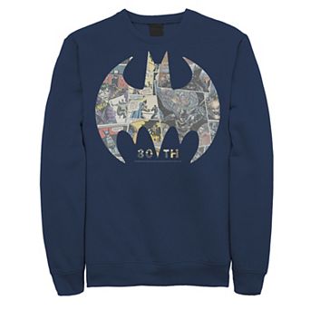 Men's DC Comics Batman Comic Cover Logo Sweatshirt