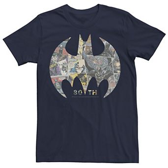 Men's DC Comics Batman Comic Cover Logo Tee