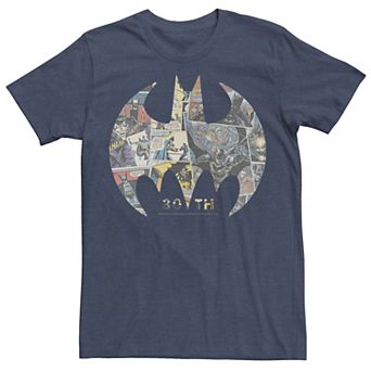 Men's DC Comics Batman Comic Cover Logo Tee