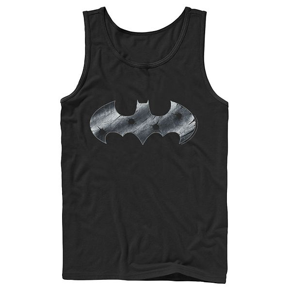 Men's DC Comics Batman Steel Logo Tank Top