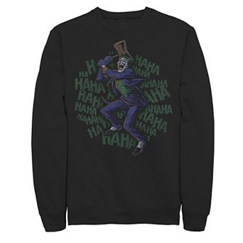Men's DC Comics Batman The Joker Ha Ha Sweatshirt