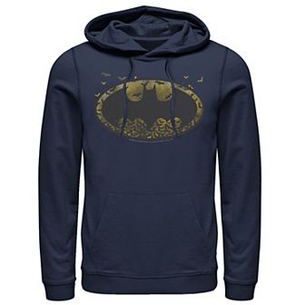 Men's DC Comics Batman Flying Bats Logo Hoodie