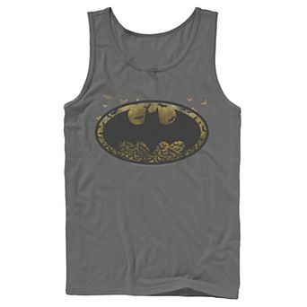 Men's DC Comics Batman Flying Bats Logo Tank Top