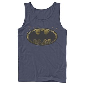 Men's DC Comics Batman Flying Bats Logo Tank Top