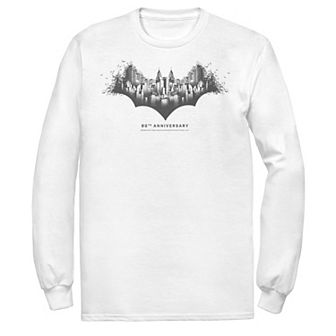 Men's DC Comics Batman Skyline Logo Tee