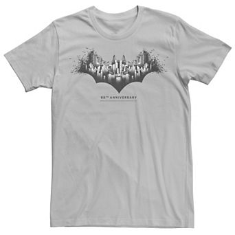 Men's DC Comics Batman Skyline Logo Tee
