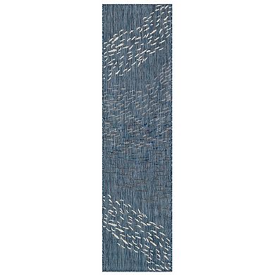 Liora Manne Carmel School Of Fish Indoor Outdoor Rug