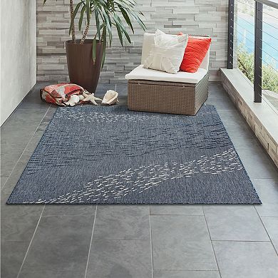 Liora Manne Carmel School Of Fish Indoor Outdoor Rug