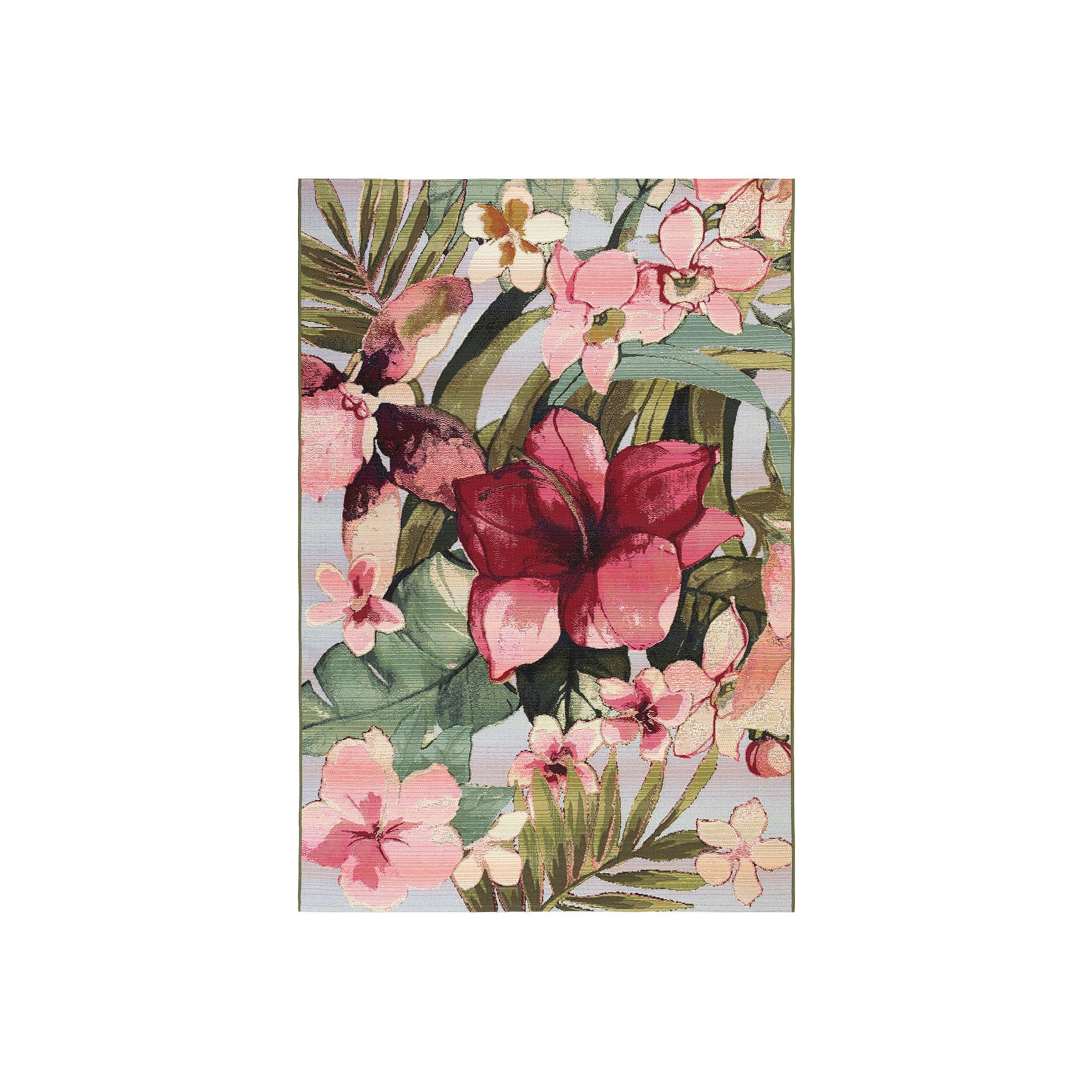 Liora Manne Marina Tropical Floral Indoor Outdoor Rug, Multi