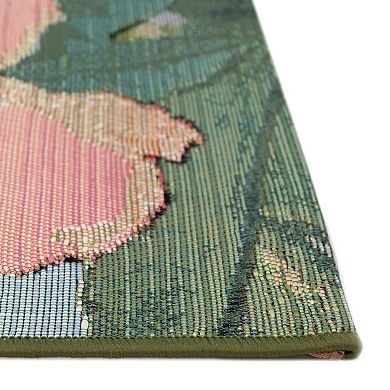 Liora Manne Marina Tropical Floral Indoor Outdoor Rug