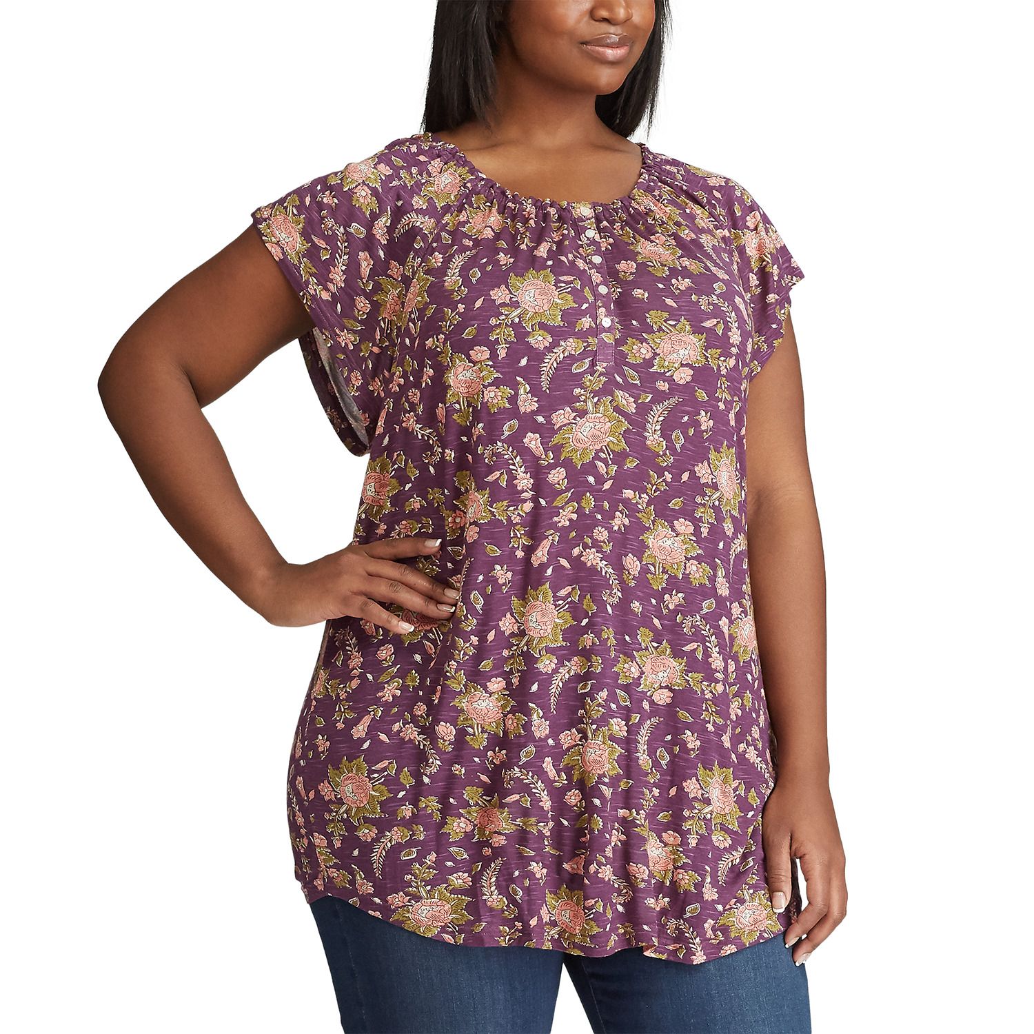 kohls plus size dressy tops