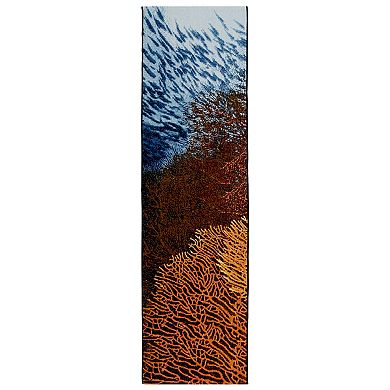 Liora Manne Marina Coral Indoor Outdoor Rug
