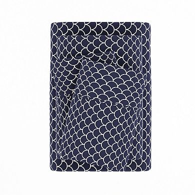 Home Collection Ultra Soft Scallop Printed Sheet Set