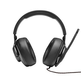 JBL Quantum 200 Wired Over-Ear Gaming Headset with Flip-Up Mic