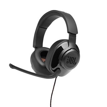 JBL Quantum 300 Hybrid Wired Over-Ear Gaming Headset with Flip-Up Mic