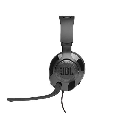 JBL Quantum 300 Hybrid Wired Over-Ear Gaming Headset with Flip-Up Mic