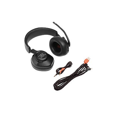 JBL Quantum 400 USB Over Ear Gaming Headset with Game Chat Balance Dial