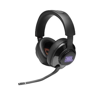 JBL Quantum 400 USB Over Ear Gaming Headset with Game Chat Balance Dial