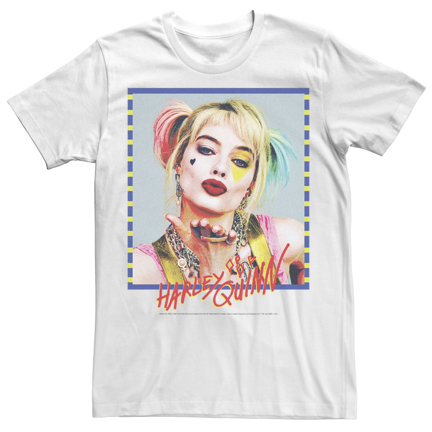 Men's Harley Quinn Birds Of Prey T-Shirt - Warner Bros. Official Graphic Tee 6 thumbnail image