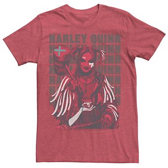 Men's Harley Quinn: Birds of Prey Stacked Text Tee