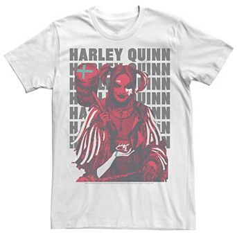 Men's Harley Quinn: Birds of Prey Stacked Text Tee