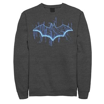 Men's DC Comics Batman Digital Classic Logo Sweatshirt