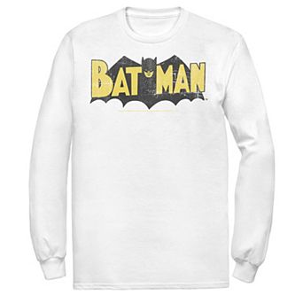 Men's DC Comics Batman Large Block Text Logo Tee