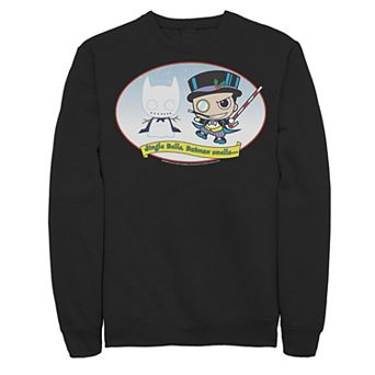 Men's DC Comics The Penguin Jingle Bells Batman Smells Christmas Sweatshirt