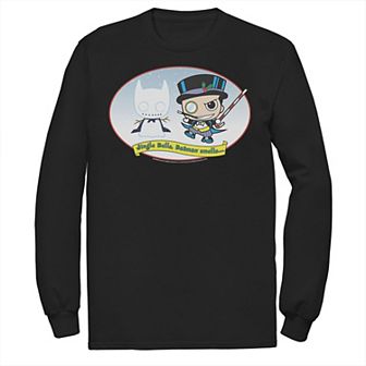 Men's DC Comics The Penguin Jingle Bells Batman Smells Christmas Tee