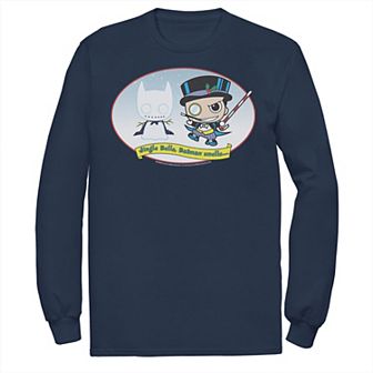 Men's DC Comics The Penguin Jingle Bells Batman Smells Christmas Tee