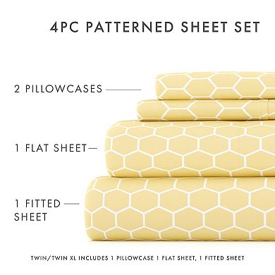 Home Collection Lines Patterned Sheet Set