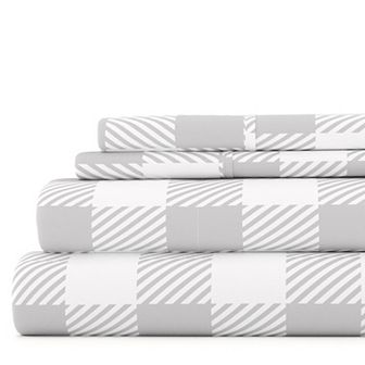Home Collection Lines Patterned Sheet Set