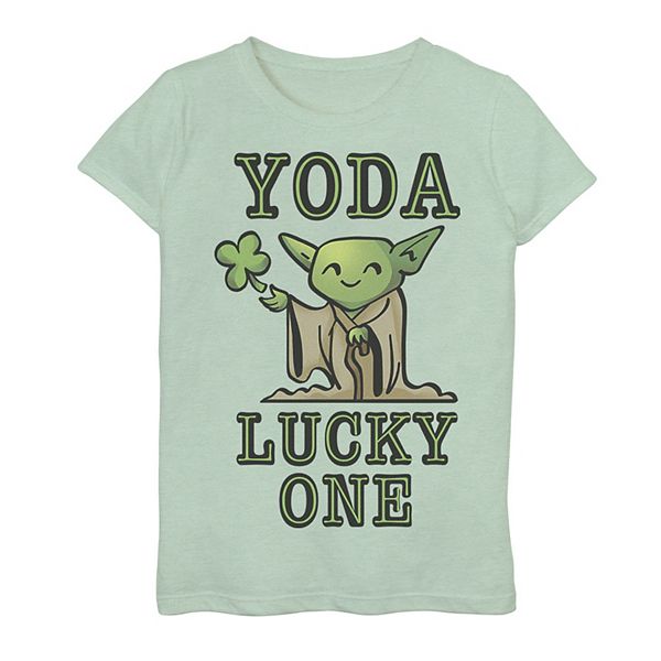 Girls 7-16 Star Wars Yoda 