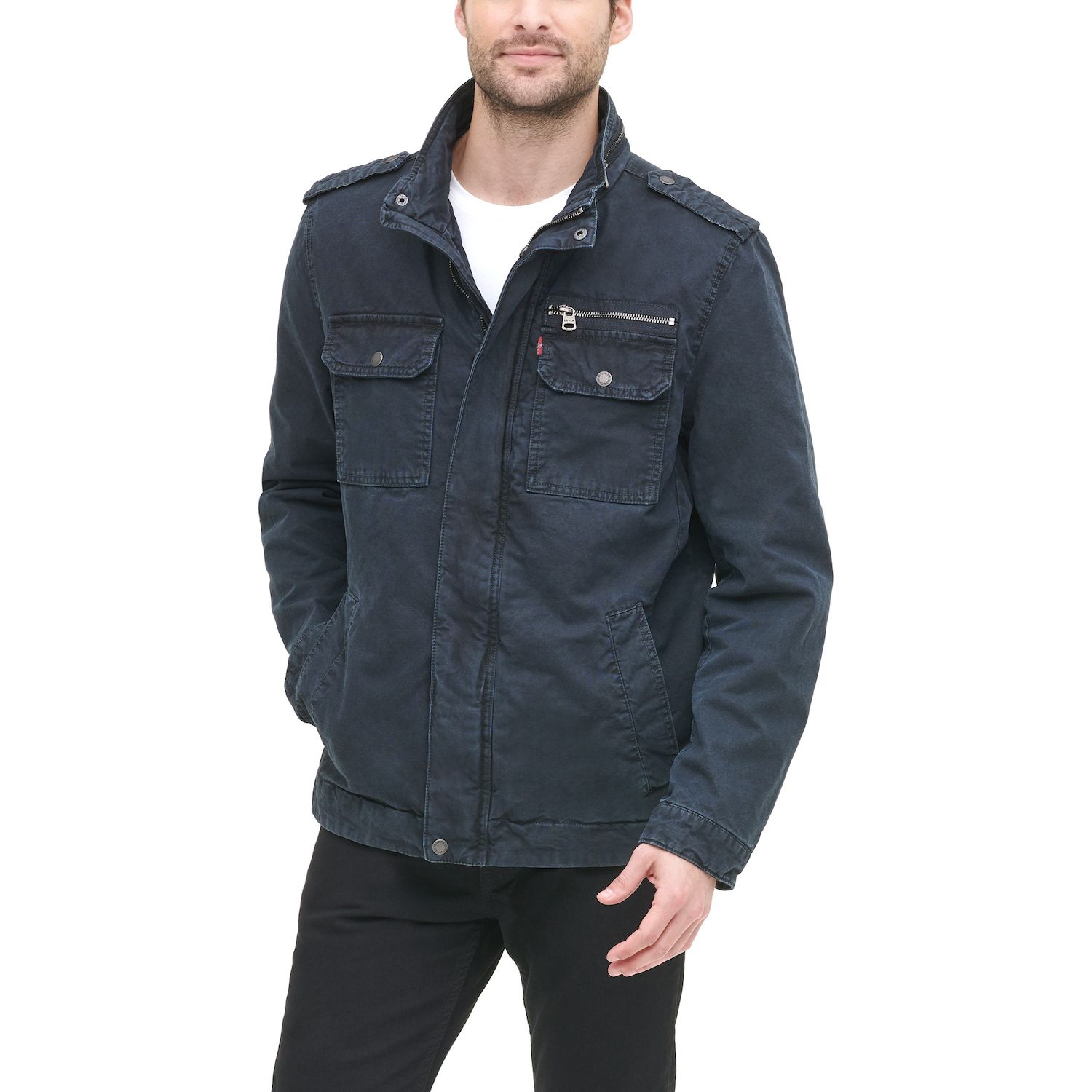 levis navy jacket