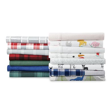 Cuddl Duds Flannel Sheet Set
