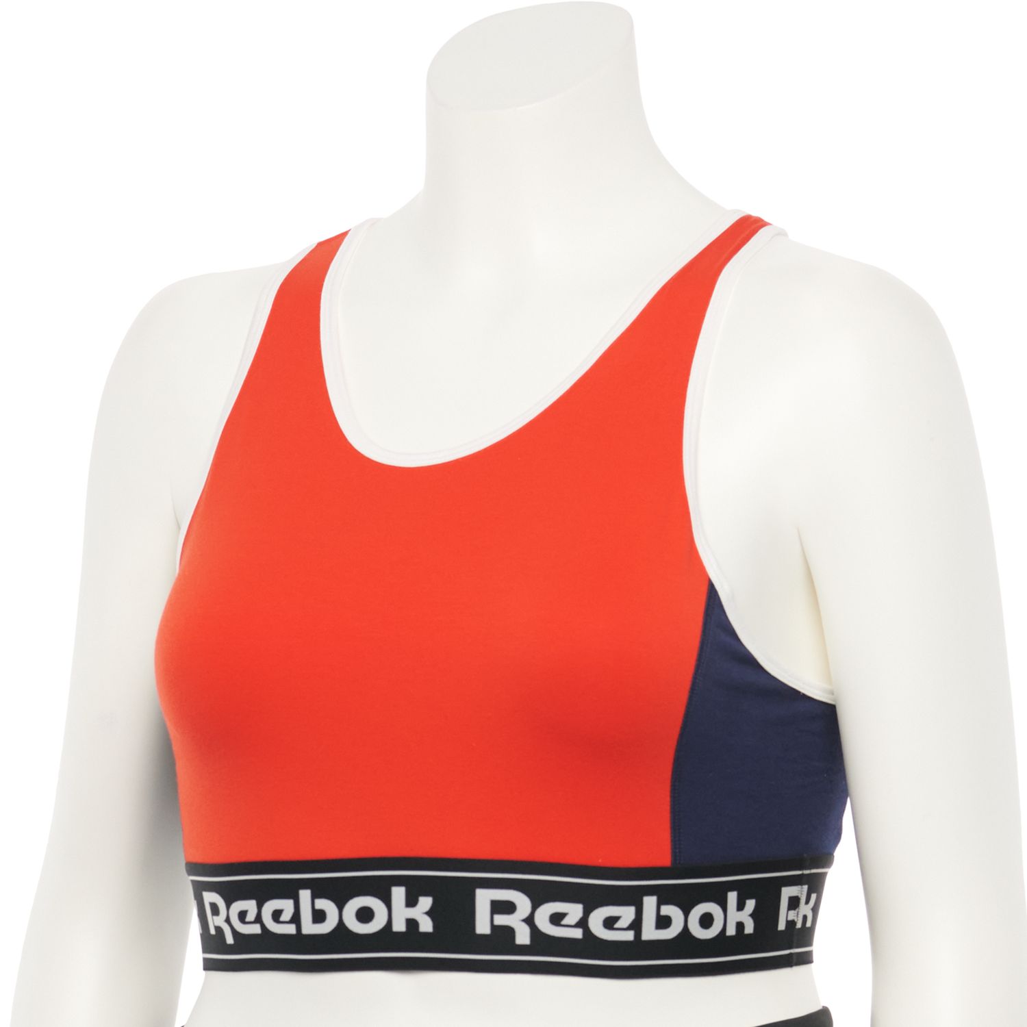 reebok sports bra size