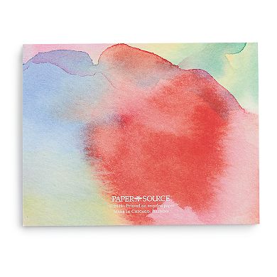 Paper Source Watercolor "Thank You" Boxed Stationery Set