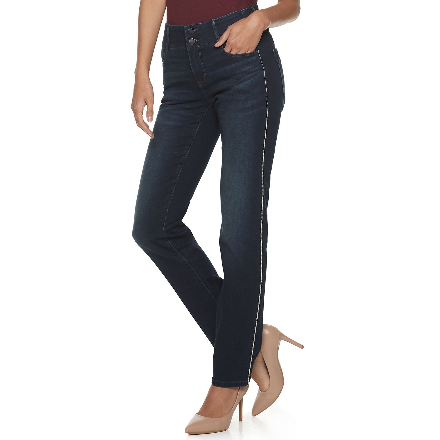 apt 9 straight leg jeans womens