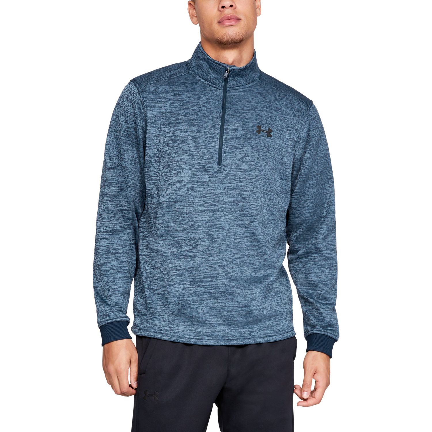 mens fleece half zip pullover