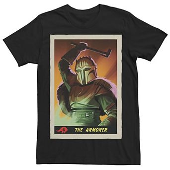 Men's Star Wars The Mandalorian The Armorer Card Tee