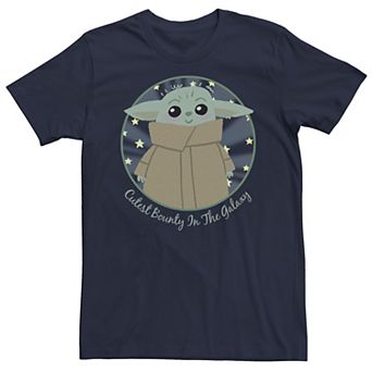 Men's Star Wars The Mandalorian The Child Cutest Bounty Tee