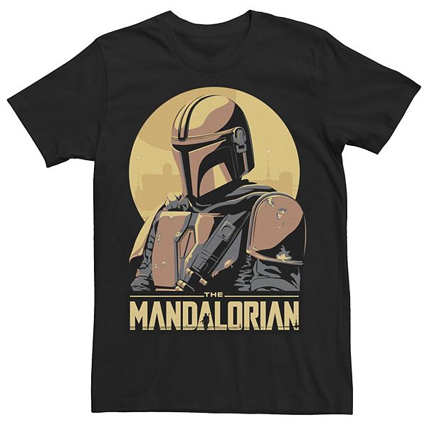 Men's Star Wars The Mandalorian Pastel Sunset Tee